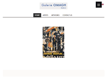 Tablet Screenshot of galerieomagh.com